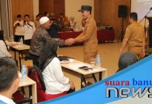 Dinas PMD Kabupaten Banjar berikan pembekalan peningkatan kapasitas anggota BPD khususnya dalam fungsi pengawasan