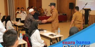 Dinas PMD Kabupaten Banjar berikan pembekalan peningkatan kapasitas anggota BPD khususnya dalam fungsi pengawasan