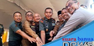Pangdam VI Mulawarman hadiri peresmian TMAB di Kabupaten Barito Kuala