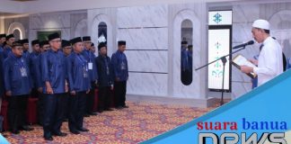 Bupati Banjar lantik dewan hakim dan juri serta panitera MTQ Nasional ke XLVI tingkat Kabupaten Banjar