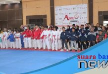 850 atlet karate ikuti open tournament Bupati Banjar Cup II dan ASKI Cup III 2023 di Martapura