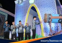 Bupati H. Saidi Mansyur resmi membuka MTQ XLVI tingkat Kabupaten Banjar di Gambut