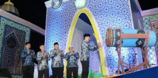 Bupati H. Saidi Mansyur resmi membuka MTQ XLVI tingkat Kabupaten Banjar di Gambut