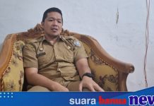 Oknum kepala desa Astambul Kota yang menjadi tersangka dugaan korupsi DD, akhirnya diberhentikan sementara