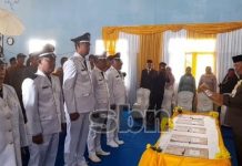 Pejabat Bupati Batola Mujiyat, lantik 5 orang Kepala Desa terpilih Pengganti Antar Waktu