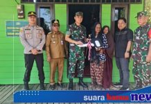 Kodim 1006/Banjar bantu bedah rumah milik Nenek Armayah warga Desa Pematang Baru