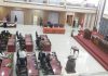 Rapat paripurna DPRD Kabupaten Banjar dengan pendapat akhir fraksi di warnai interupsi