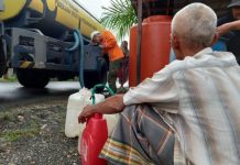 Selama kurun tiga bulan, BPBD Banjar dropping 2,25 juta liter air bersih untuk warga terdampak kekeringan