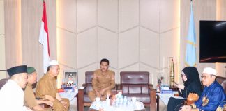 Ikuti MTQ antar bangsa di Malaysia, qoriah terbaik nasional asal Kabupaten Banjar bertemu dengan Bupati Saidi Mansyur
