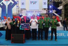 Tak menyangka juara kontes Mars Manis, Dewan SMP Negeri 2 Martapura Timur, bangga harumkan nama sekolah