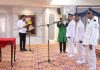 Saidi Mansyur, melantik tiga kepala desa pengganti antar waktu