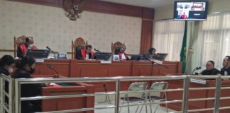 Terdakwa pembawa sabu seberat 35 kg di vonis hukuman seumur hidup