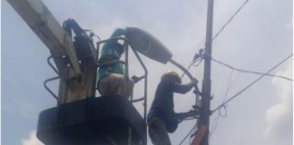 Instansi terkait sudah perbaiki matinya PJU di kawasan Jalan Melayu Ilir Martapura