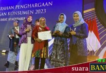Kabupaten Banjar terima penghargaan Perlindungan Konsumen Tahun 2023 untuk Kategori Pasar Tertib Ukur