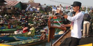 Saidi Mansyur harapkan Festival Pasar Terapung 2023, bisa meningkatkan minat wisatawan datang Ke Kabupaten Banjar