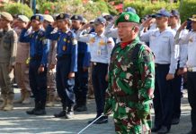 Wakil Bupati Banjar Said Idrus Al Habsyi memimpin upacara peringatan Hari Kesaktian Pancasila tahun 2023