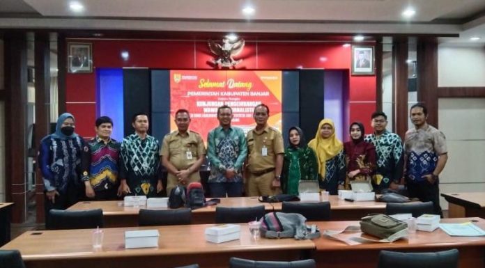 DKISP Kabupaten Banjar kunjungan kerja ke Diskominfo Semarang