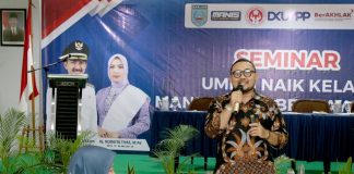 Puluhan pelaku UMKM di Kecamatan Banjar mengikuti seminar UMKM di Aston hotel
