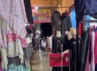 Akibat curah hujan yang cukup tinggi, sejumlah kawasan di Martapura digenangi air