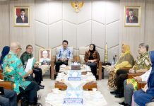 Direktur Metrologi Sri Astuti dan tim penilai surveillance Kementerian Perdagangan RI kunjungi Kabupaten Banjar