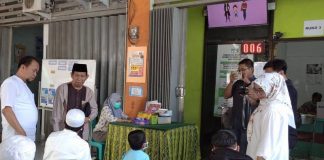 Komisi IV DPRD Kabupaten Banjar sidak ke gedung puskesmas Martapura 2 yang mengalami keretakan