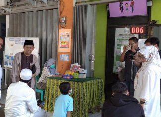 Komisi IV DPRD Kabupaten Banjar sidak ke gedung puskesmas Martapura 2 yang mengalami keretakan