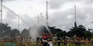 50 BPK ambil bagian dalam lomba Ketangkasan pemadam kebakaran