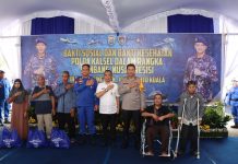 Kapolda Kalsel IRJEN Pol Winarto kunjungan kerja di Polsek Tabunganen