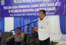 Musrenbang tingkat Kecamatan Martapura tahun perencanaan 2025 digelar
