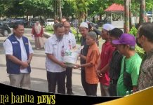 Pemkab Banjar salurkan bantuan pangan untuk KPM di Kecamatan Mataraman dan Martapura Barat