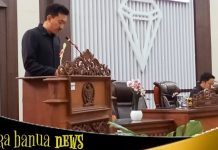 Bupati Saidi Mansyur sampaikan pendapat akhir soal raperda perumahan dan kawasan pemukiman