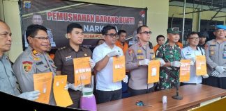 Dalam kurun 1 bulan Polres Banjar berhasil ungkap 6 kasus narkoba