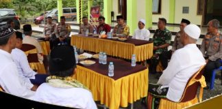 Sambang kamtibmas, Kapolres Batola silaturahmi dengan tokoh masyarakat Wanaraya