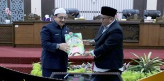 Bupati Banjar sampaikan pendapat akhir soal raperda rencana induk pembangunan kepariwisataan daerah
