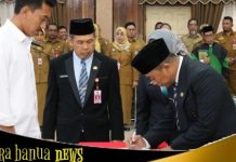 Saidi Mansyur lantik 116 pejabat dilingkup Pemkab Banjar