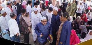 Wakil Bupati Banjar Habib Idrus Al Habsyie, hadiri haul Mufti Abdurrahman Siddiq di Tembilahan Raiu
