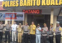 Sekwan DPRD Batola ikuti Apel Operasi Keselamatan Intan 2024