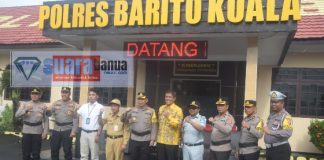 Sekwan DPRD Batola ikuti Apel Operasi Keselamatan Intan 2024