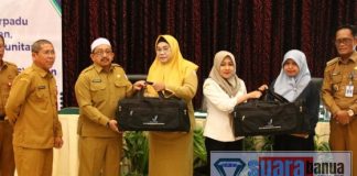 Wakil Bupati Banjar Habib Idrus Al Habsyi membuka resmi kegiatan advokasi keamanan pangan terpadu