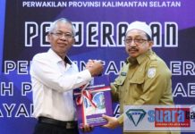 Kabupaten Banjar serahkan LKPD tahun anggaran 2023 kepada BPK Perwakilan Kalimantan Selatan