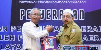 Kabupaten Banjar serahkan LKPD tahun anggaran 2023 kepada BPK Perwakilan Kalimantan Selatan