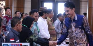 Aparat pemerintah desa dan pengurus BUMDES Ikuti bimtek wawasan kebangsaan dan sadar hukum