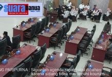 Tak penuhi kuorum paripurna soal raperda bangunan dan gedung batal digelar