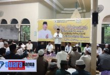 Sekwan DPRD Batola dampingi Pj. Bupati Barito Kuala Safari Ramadan 1445 H di Desa Sei Telan