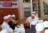 Wakil bupati Banjar Habib Idrus Al Habsyi sholat Id di Mesjid Al Koramah