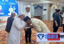 Hari pertama lebaran, Bupati Banjar menggelar open house di Mahligai Sultan Adam
