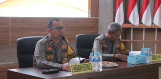 Jelang haul Datu Kelampain ke 218 Senin ini, Polres Banjar lakukan latihan pengamanan haul