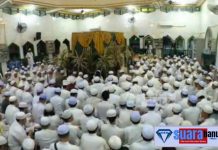 Wakil bupati Banjar Habib Idrus Al Habsyie dan ribuan jemaah berzikir dan tahlilan di haul ke 218 Sjech Muhammad Arsyad Al Banjari
