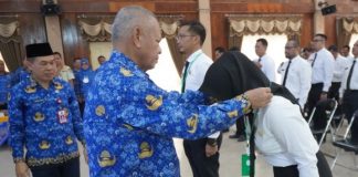 40 pejabat pengawas di 26 instansi di lingkup Pemkab Banjar mengikuti pelatihan kepemimpinan