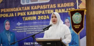 Ratusan kader PKK Kabupaten Banjar ikuti kegiatan peningkatan kapasitas kader Pokja